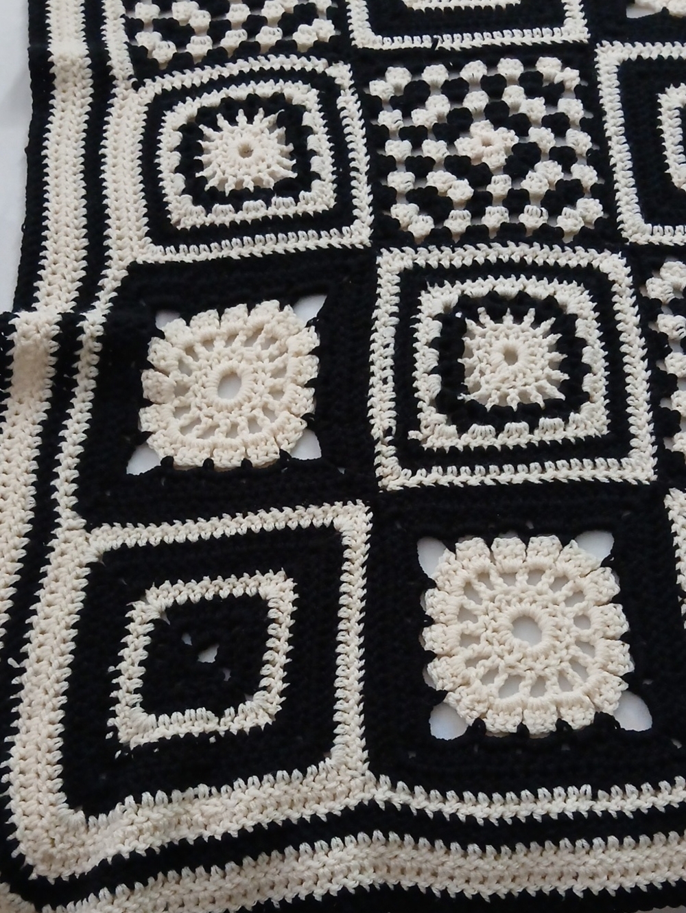 Handmade Crocheted Blanket - Picture 5 of 15